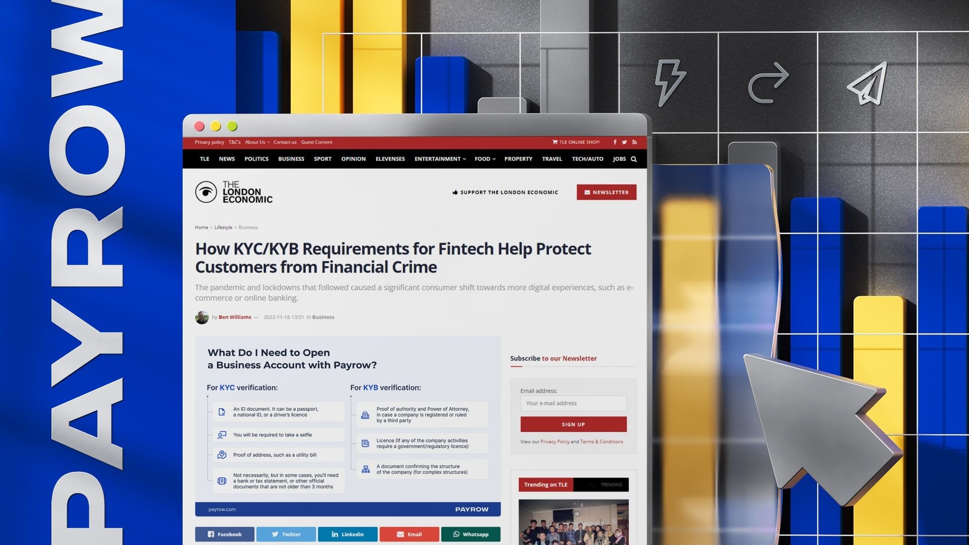 How KYC/KYB Requirements for FinTech Help Protect Customers from Financial Crime