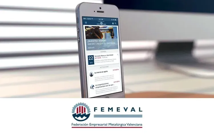Plataforma multidispositivo FEMEVAL y sus asociaciones.