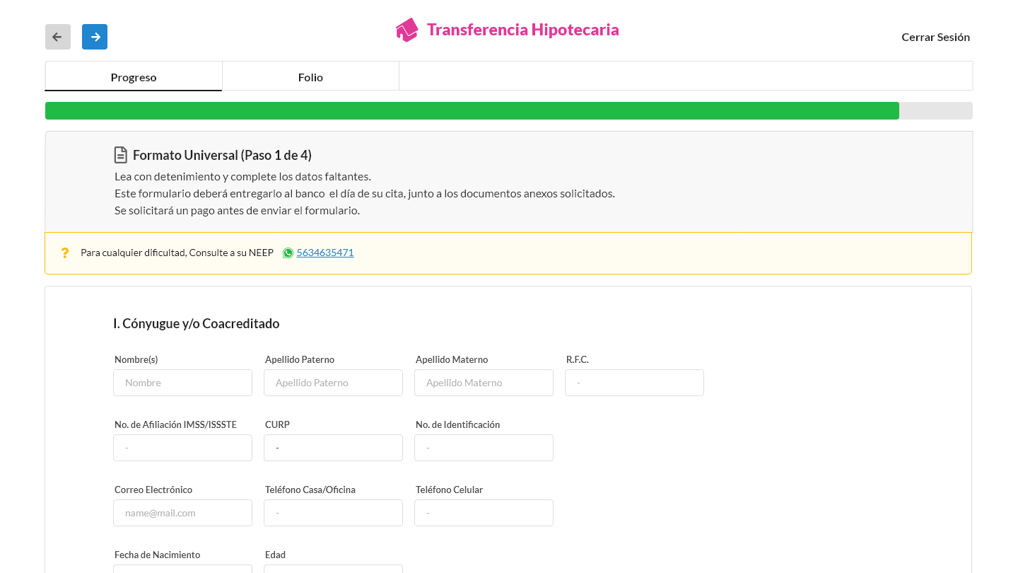 Transferencia Hipotecaria