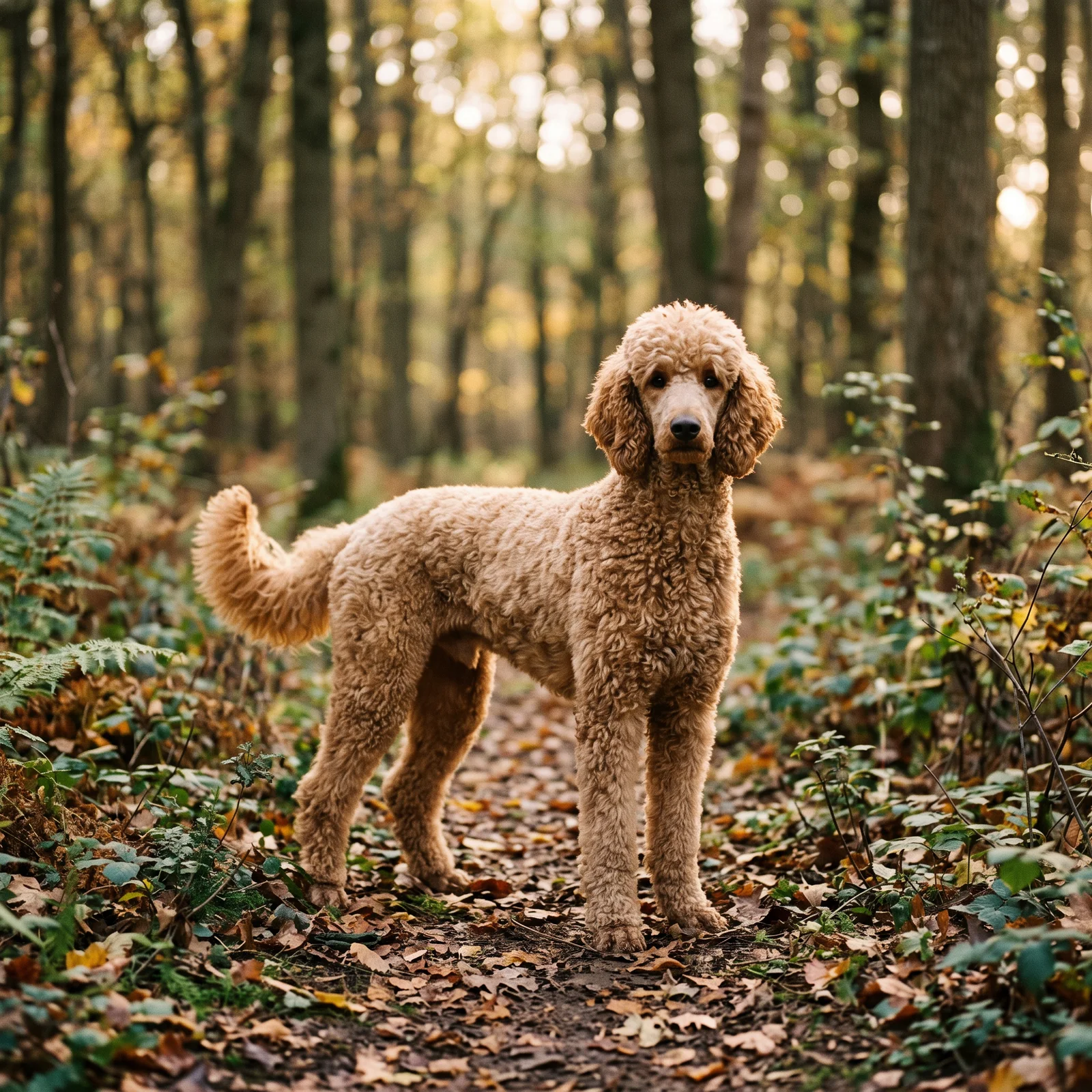 Chien de race Caniche