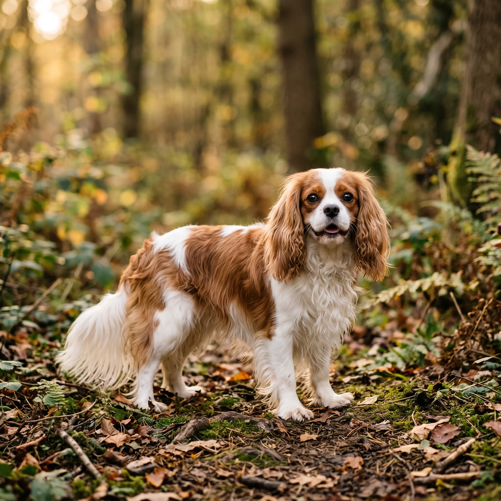 Chien de race Cavalier King Charles
