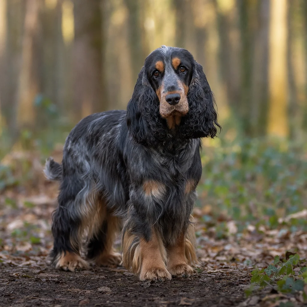 Chien de race Cocker Spaniel Anglais