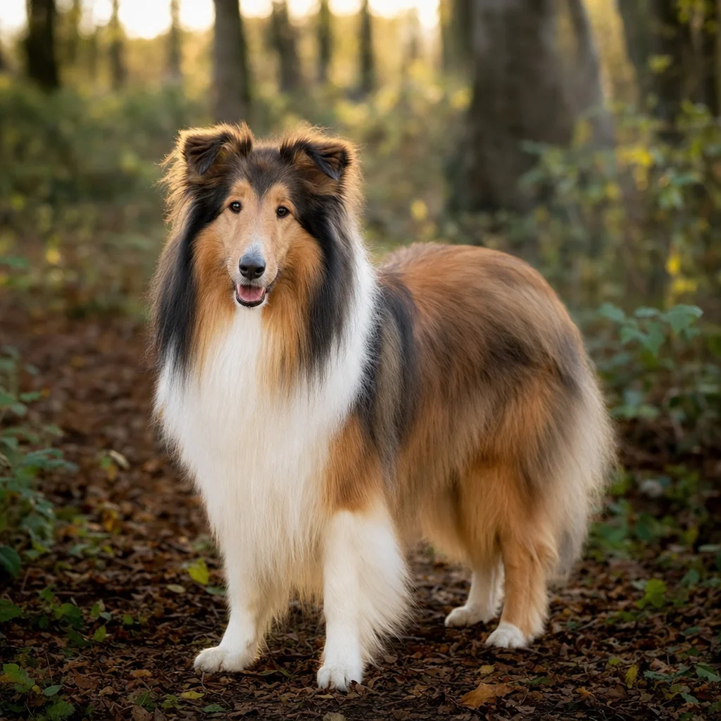 Chien de race Colley