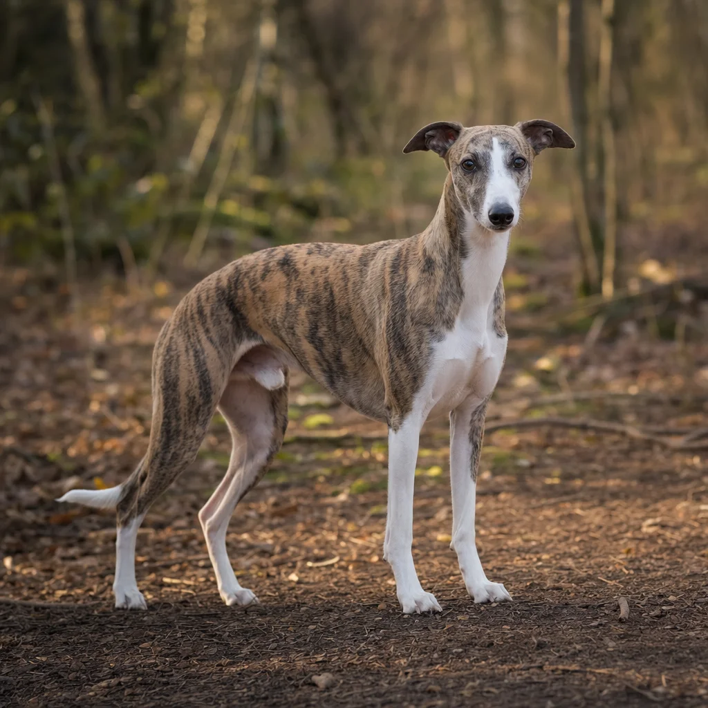 Chien de race Whippet