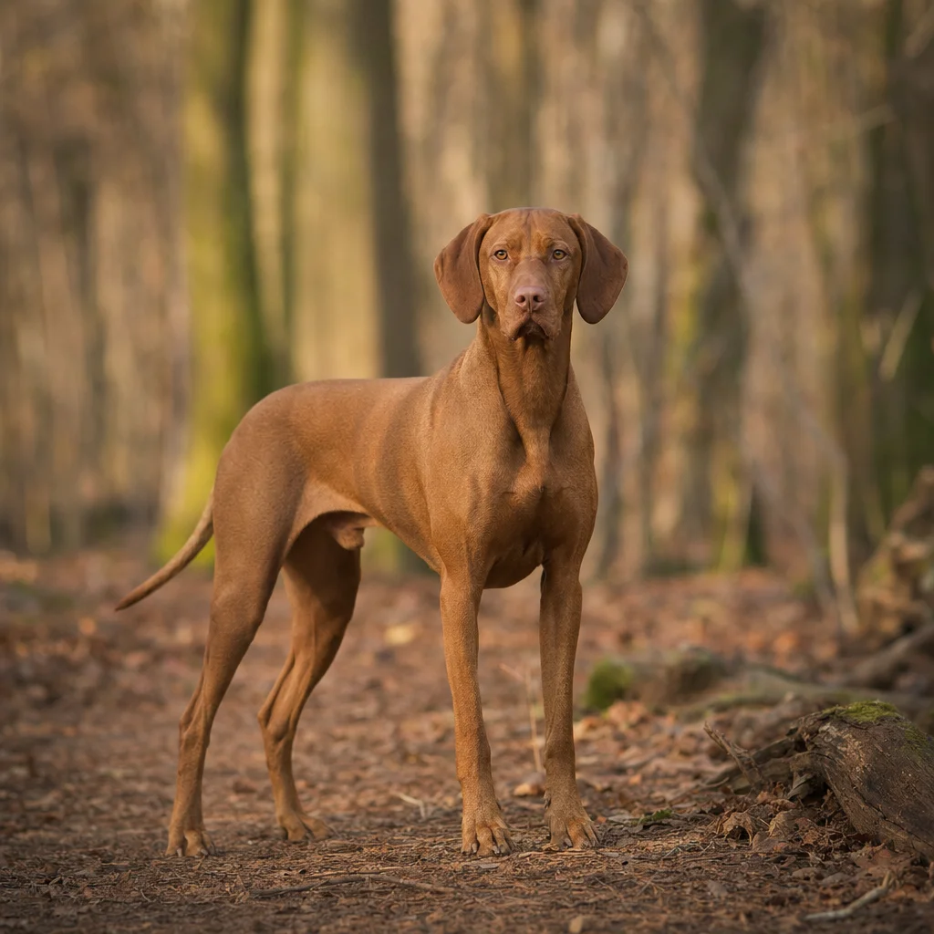 Chien de race Vizsla (Braque Hongrois à Poil Court)