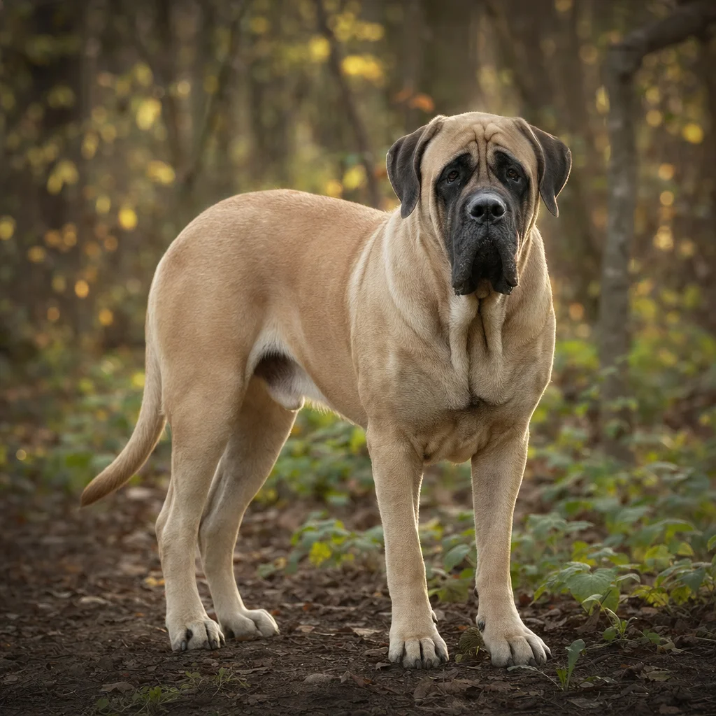 Chien de race Mastiff