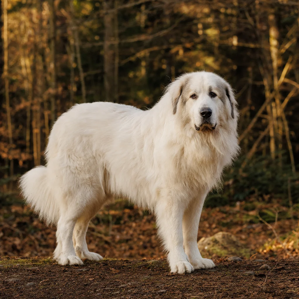 Chien de race Montagne des Pyrénées