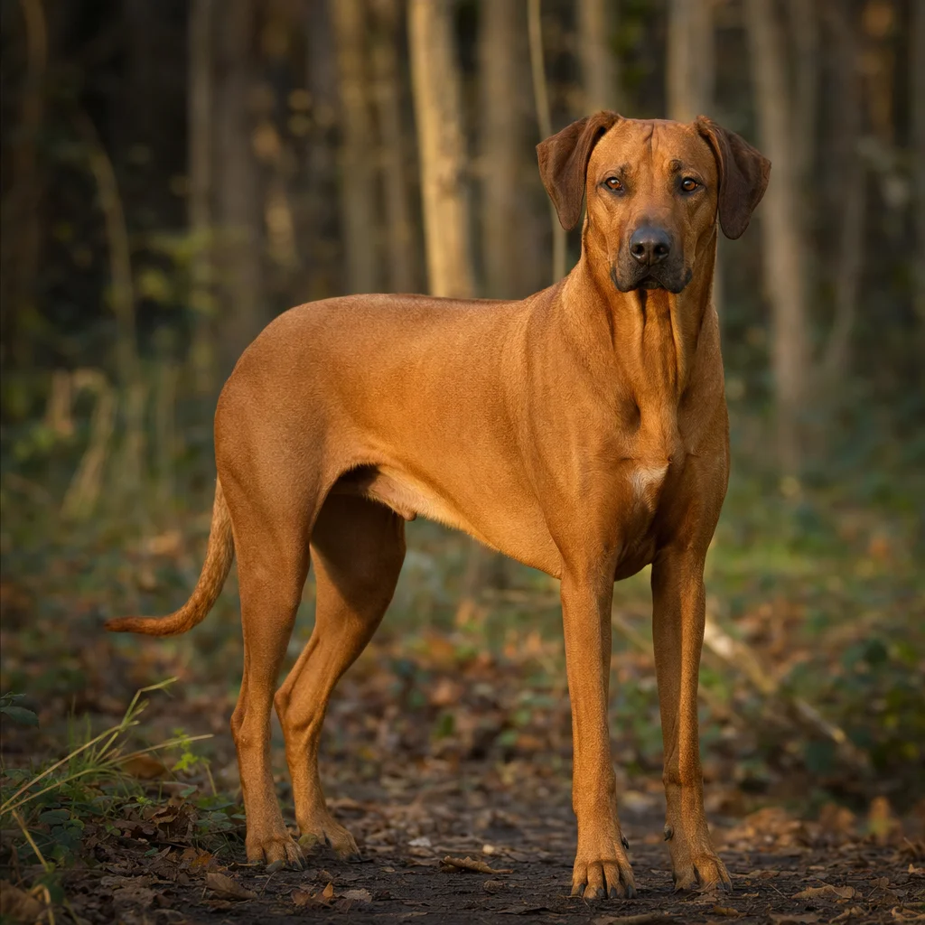 Chien de race Rhodesian Ridgeback