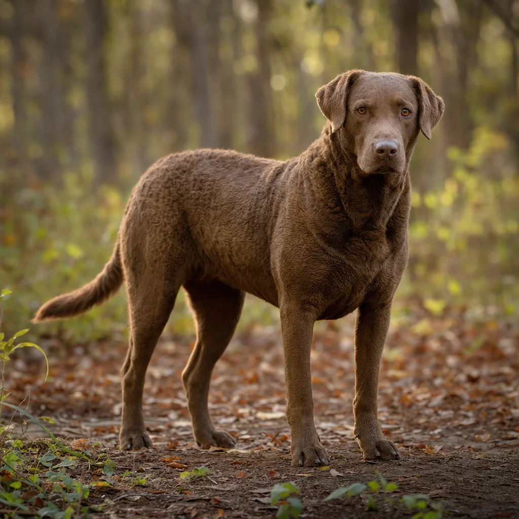 Chien de race Retriever de la Baie de Chesapeake