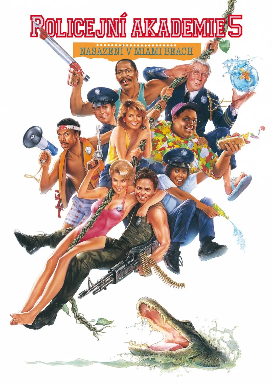 Policejní akademie 5: Nasazení: Miami Beach 1988