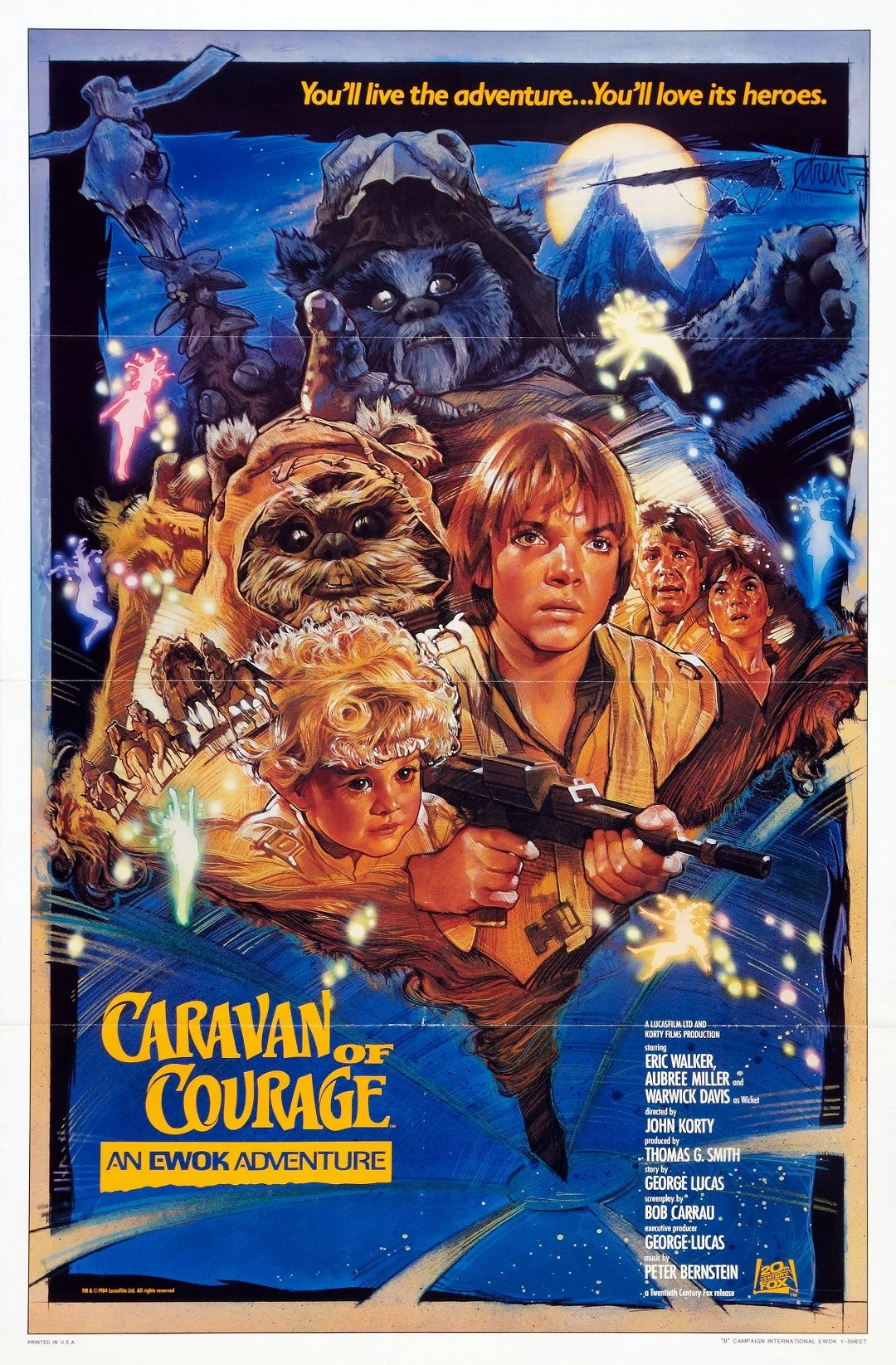 Dobrodružství Ewoků 1984