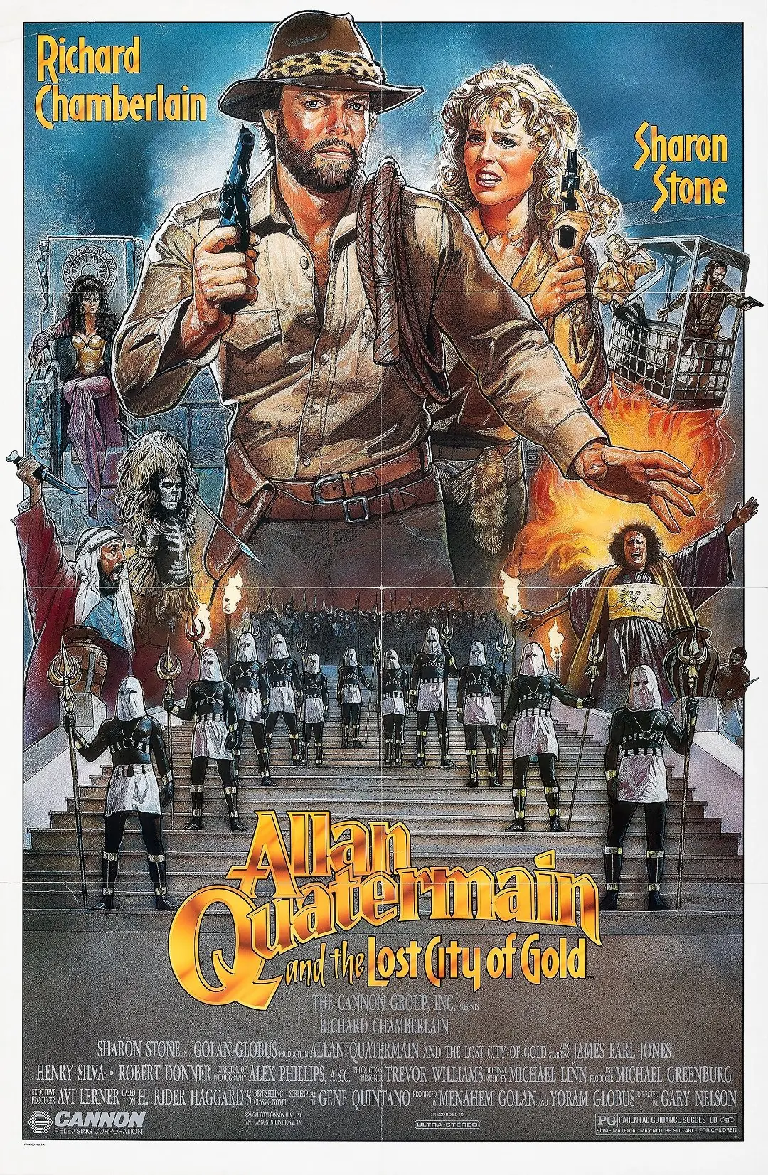 Allan Quatermain a Ztracené Město Zlata 1986