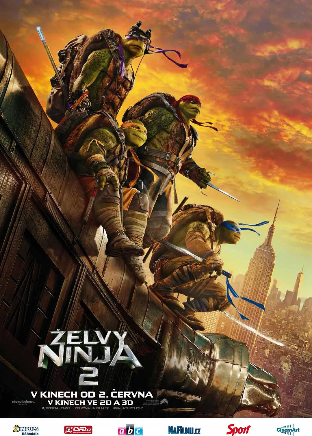 Želvy Ninja 2 2016