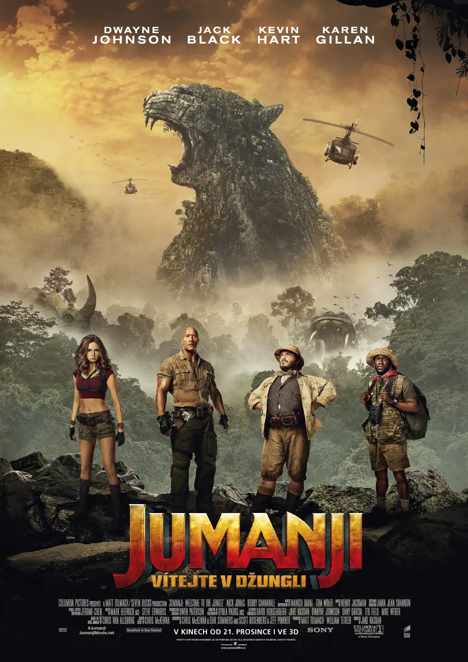 Jumanji: Vítejte v džungli! 2017