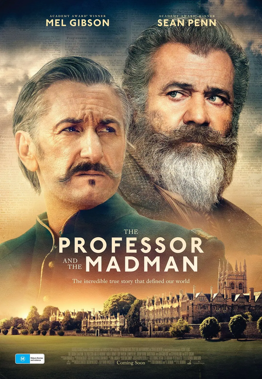 Profesor a šílenec 2019