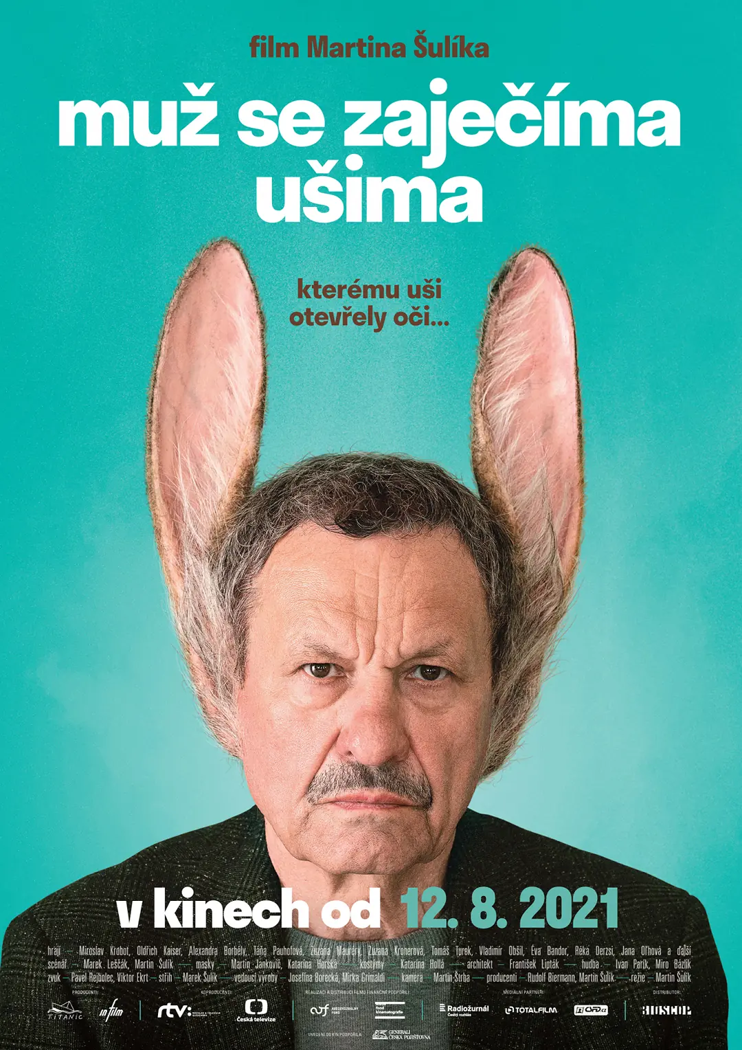 Muž se zaječíma ušima 2020