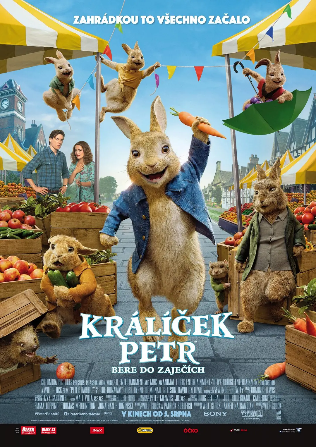Králíček Petr bere do zaječích 2021