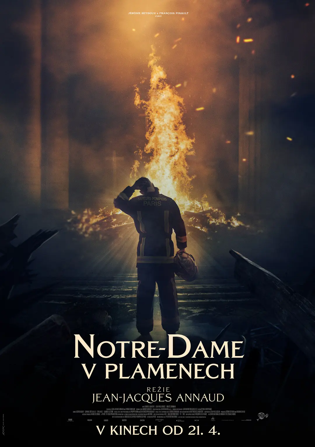 Notre-Dame v plamenech 2022