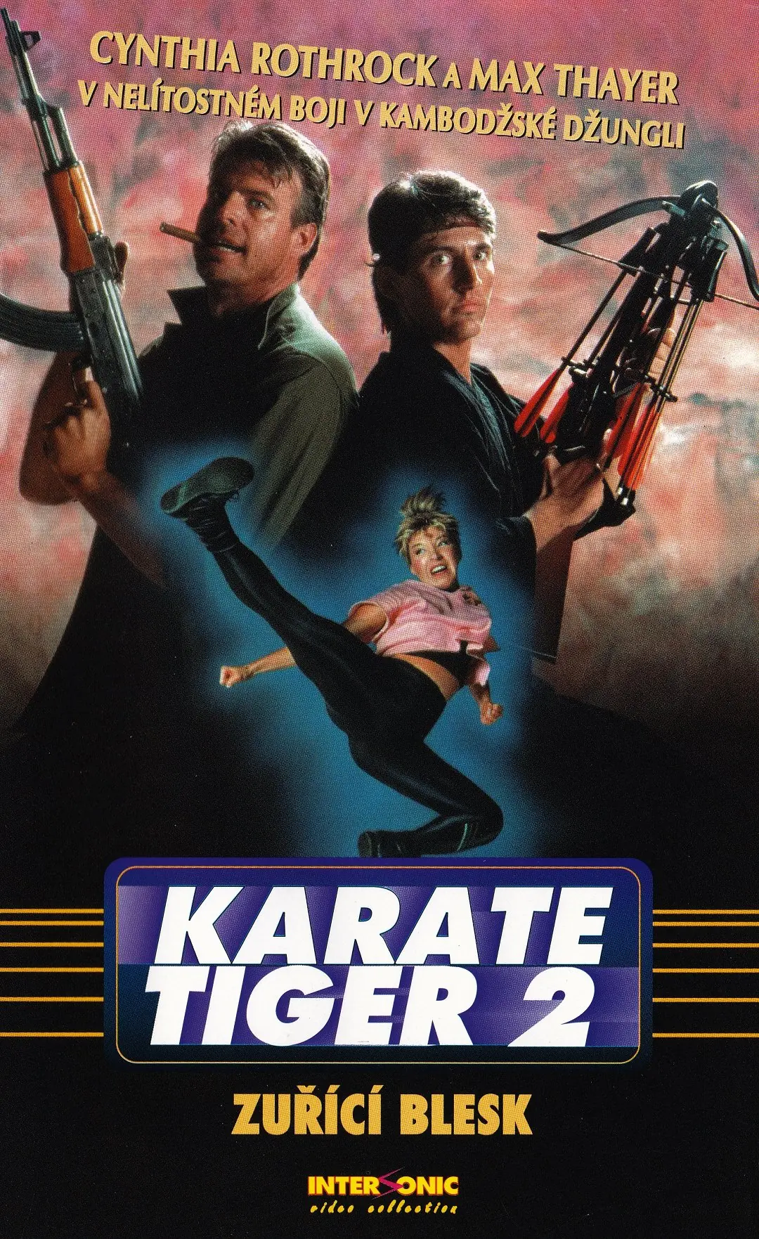 Karate tiger 2: Zuřící blesk 1987