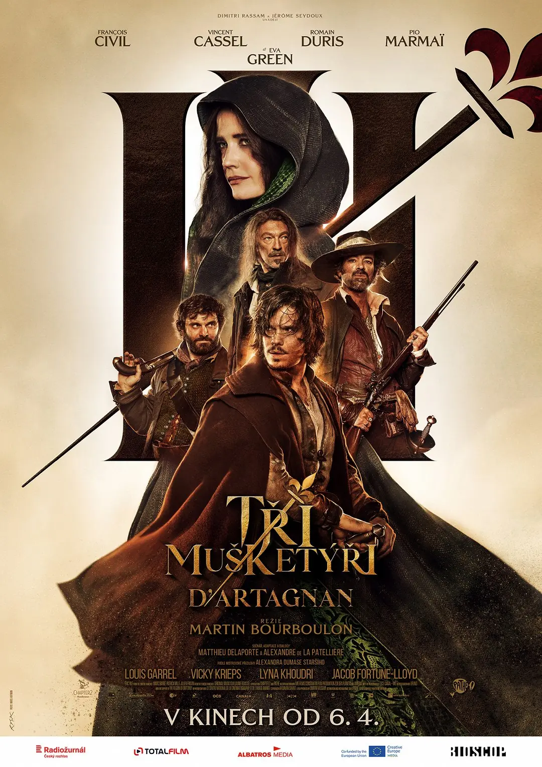 Tři mušketýři: D'Artagnan 2023