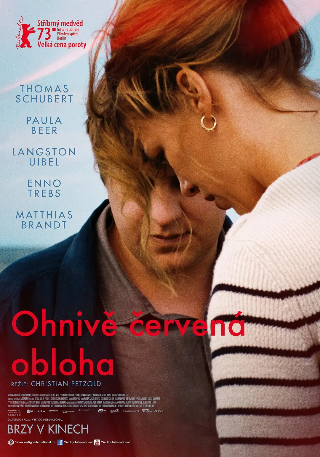 Ohnivě červená obloha 2023
