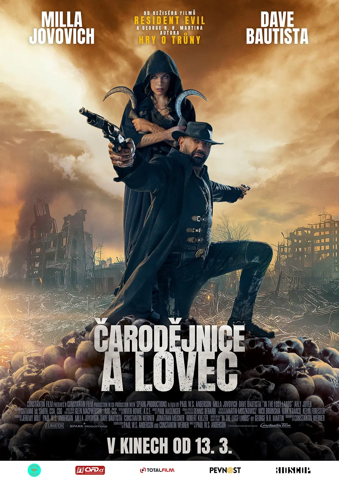 Čarodějnice a lovec 2025