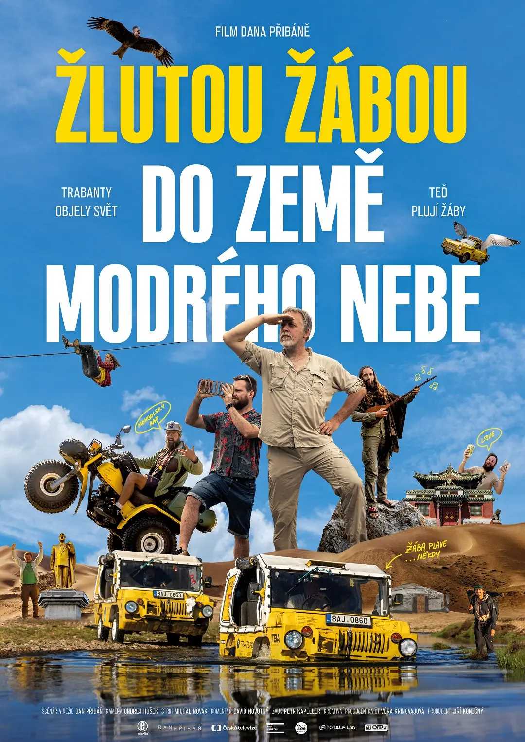 Žlutou žábou do země modrého nebe 2025
