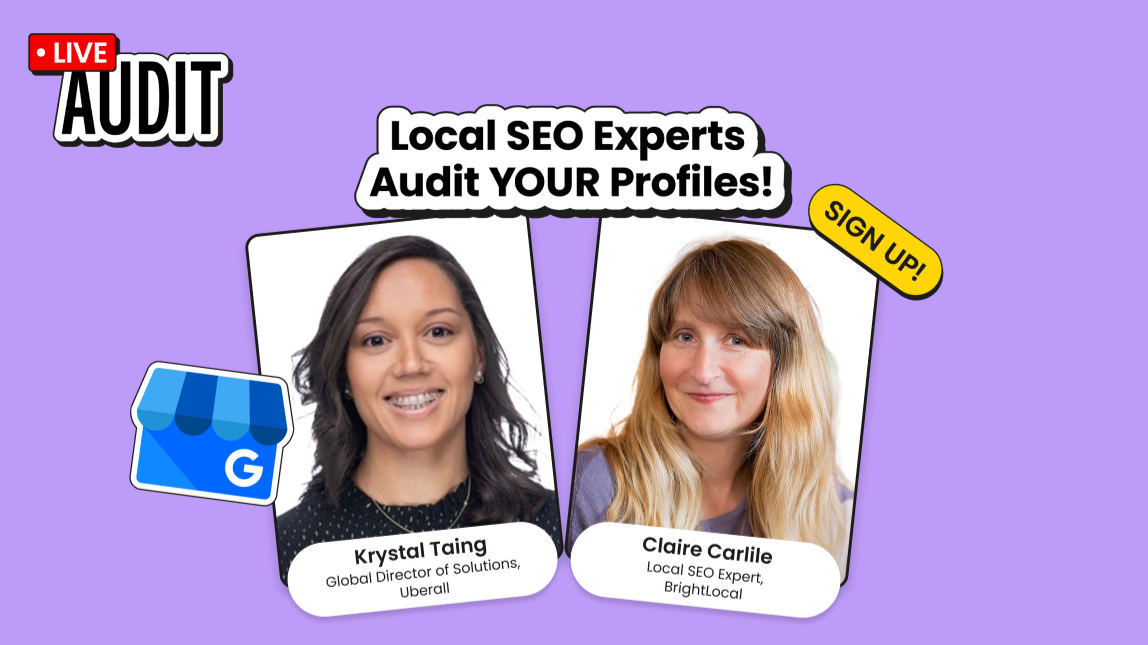 Live Google Business Profile Audit with Krystal Taing