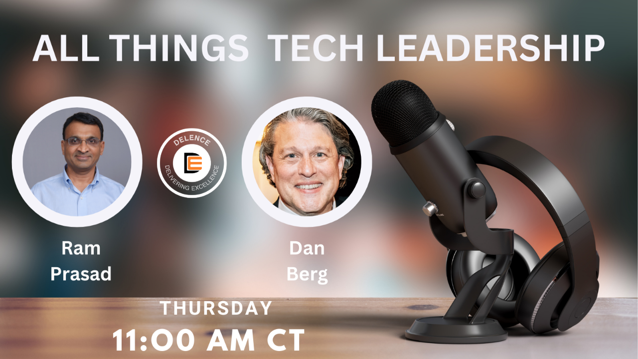 All Things Tech Leadership LIVE STREAMING Event with Ram Prasad