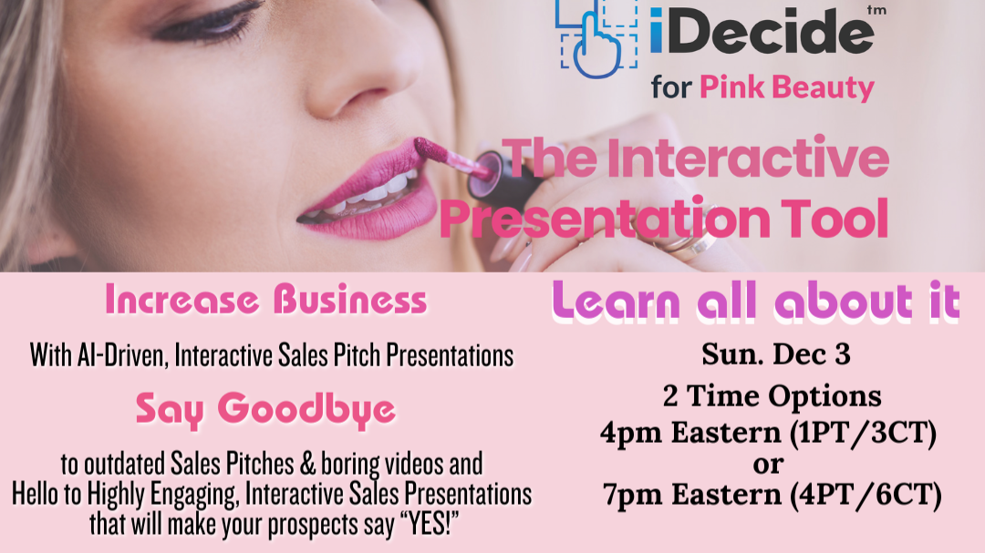 The Pink Beauty Edge - Session 2 - 7pm ET