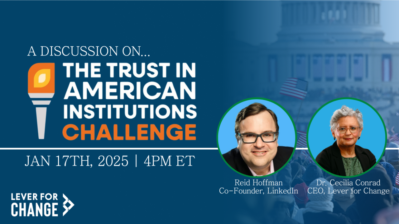 A Discussion on The Trust in American Institutions Challenge