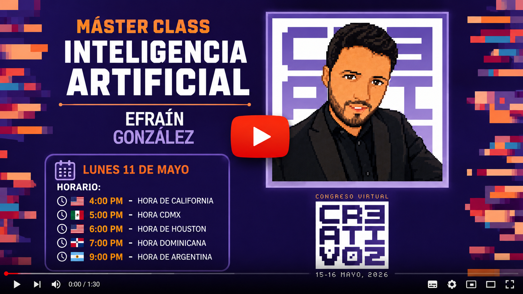 Master Class Inteligencia Artificial , Cr3ativoz