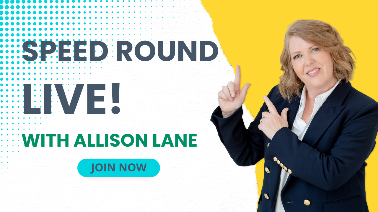 Speed Round Introduction Speed Round Live: Defining Your Market