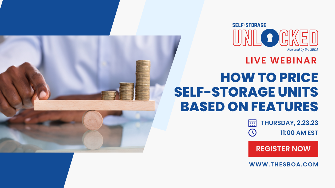 How to Price SelfStorage Units, Based on Features