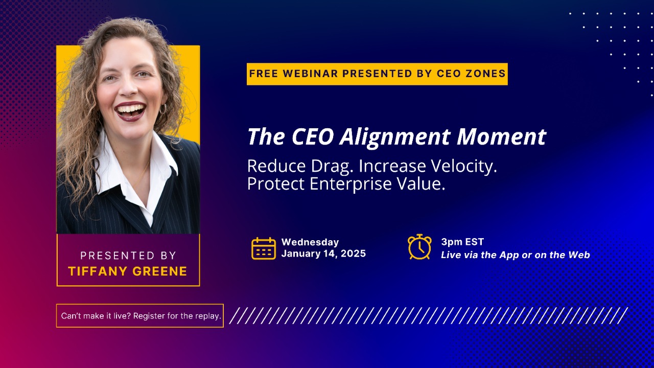 The CEO Alignment Moment with Tiffany Greene