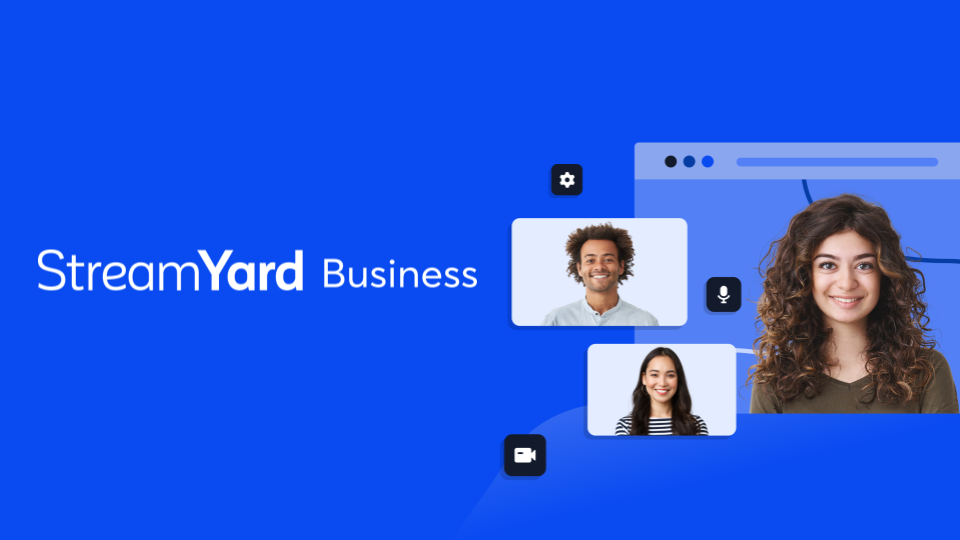 Streamyard Call StreamYard for Business: Grow your brand with live video 🚀