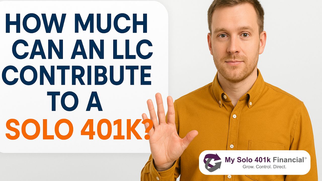 How much can an LLC contribute to a solo 401k?