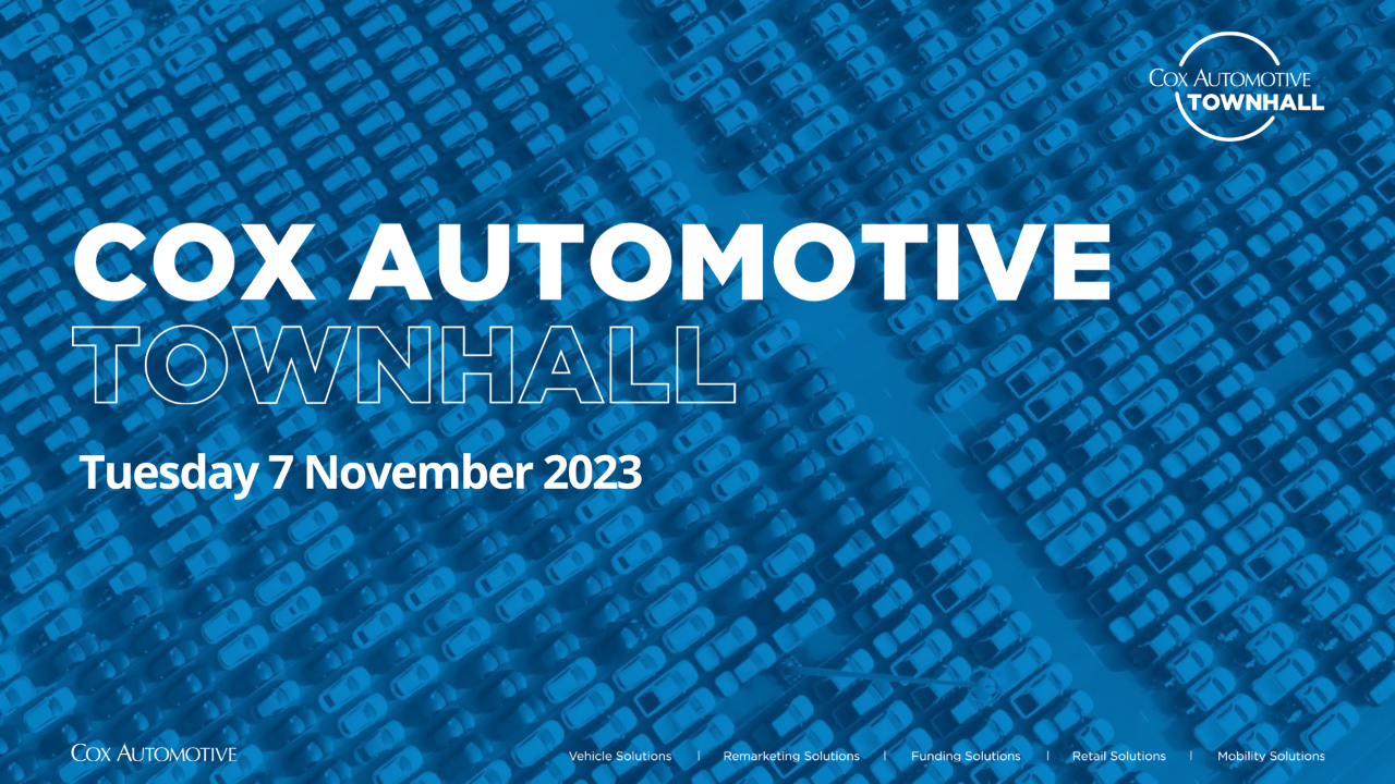 Cox Automotive Townhall November