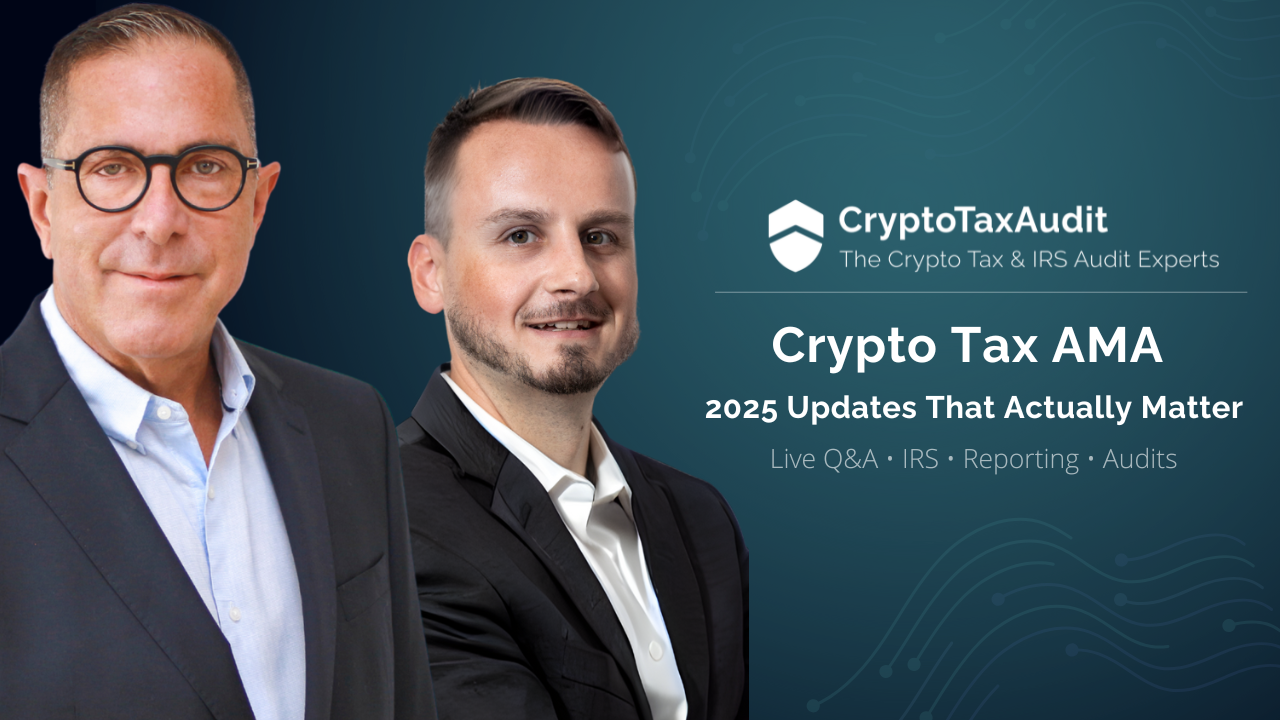 CryptoTaxAudit ⎸ 2025 Crypto Tax Updates