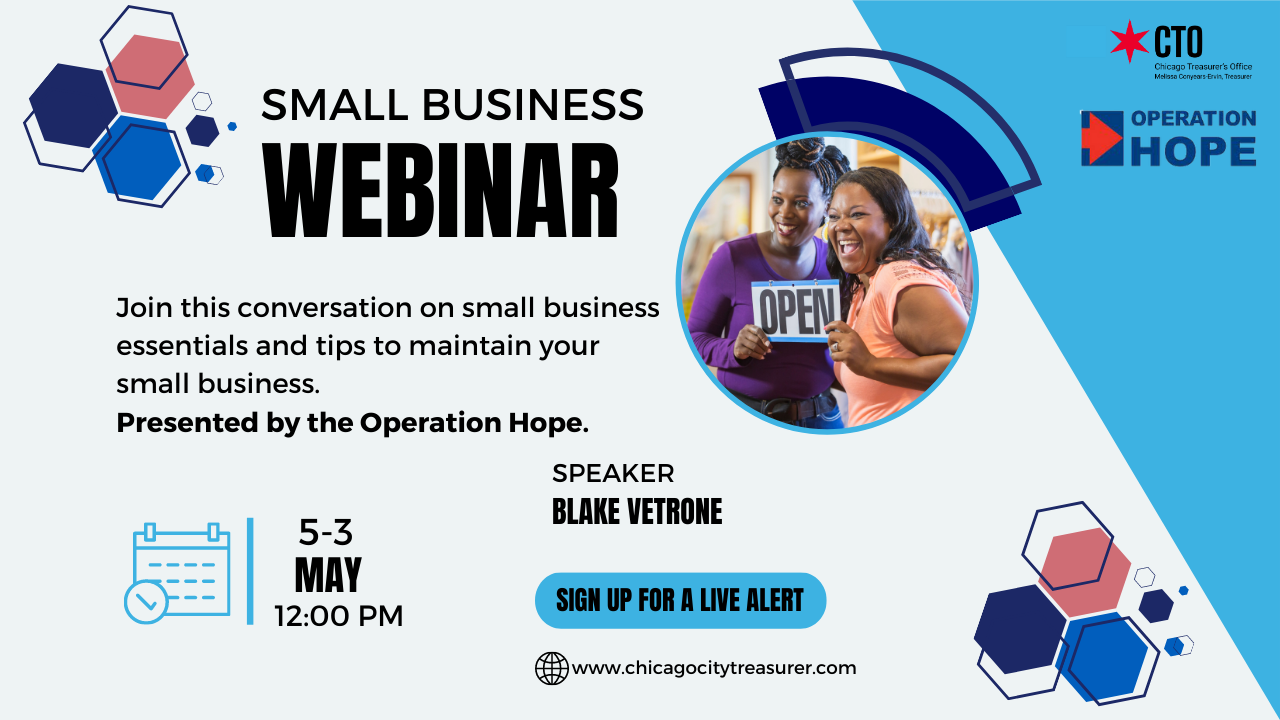 National Small Business Week 2023 with Operation Hope