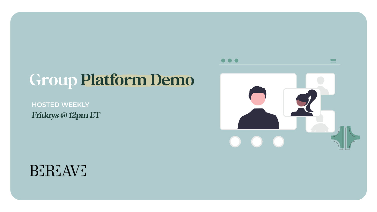 Group Platform Demo, Q&A on March 14th (30 mins)
