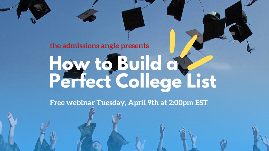 How to Build a Perfect College List