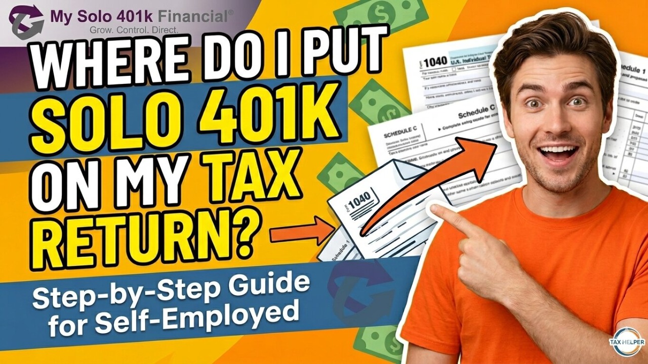 Where Do I Put SOLO 401k on My Tax Return?