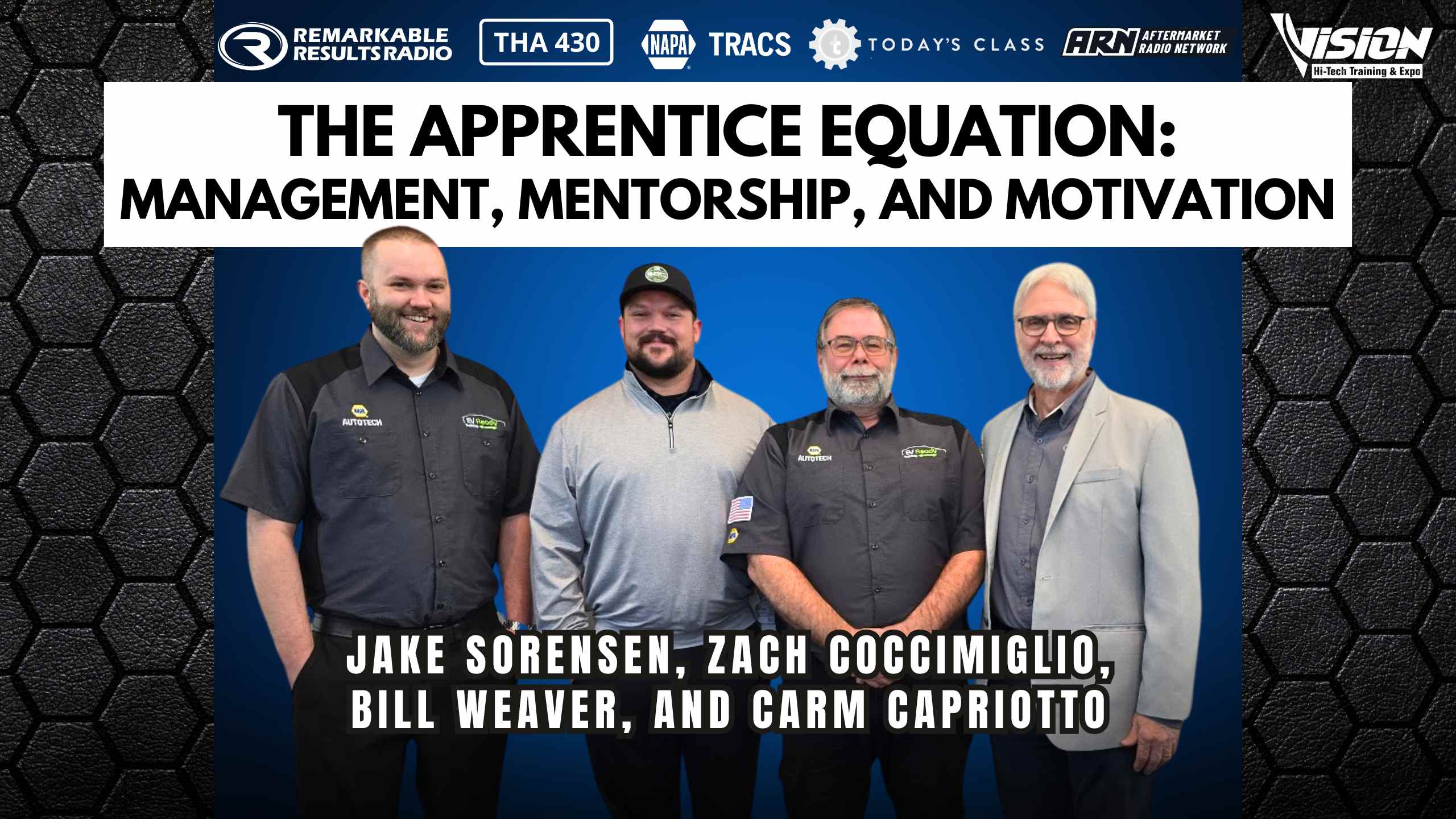 The Apprentice Equation: Management, Mentorship, and Motivation [THA 430]