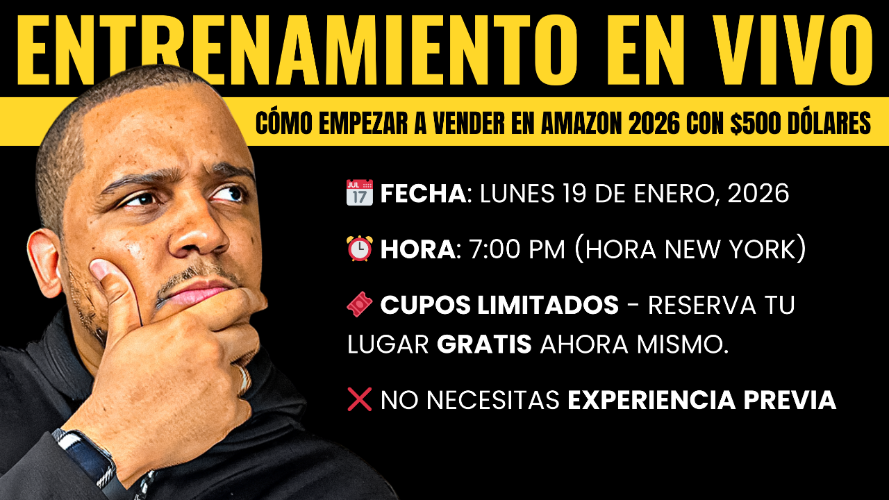 Cómo Empezar a Vender en Amazon en 2026 Incluso Si Solo Tienes $500 Dólares