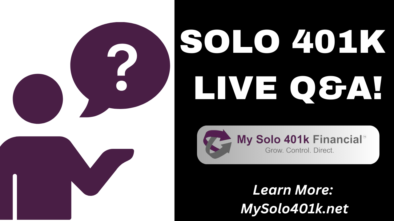 Live Q A Top Solo 401k Use Cases Strategies Mega Backdoor Roth live q a top solo 401k use cases strategies mega backdoor roth