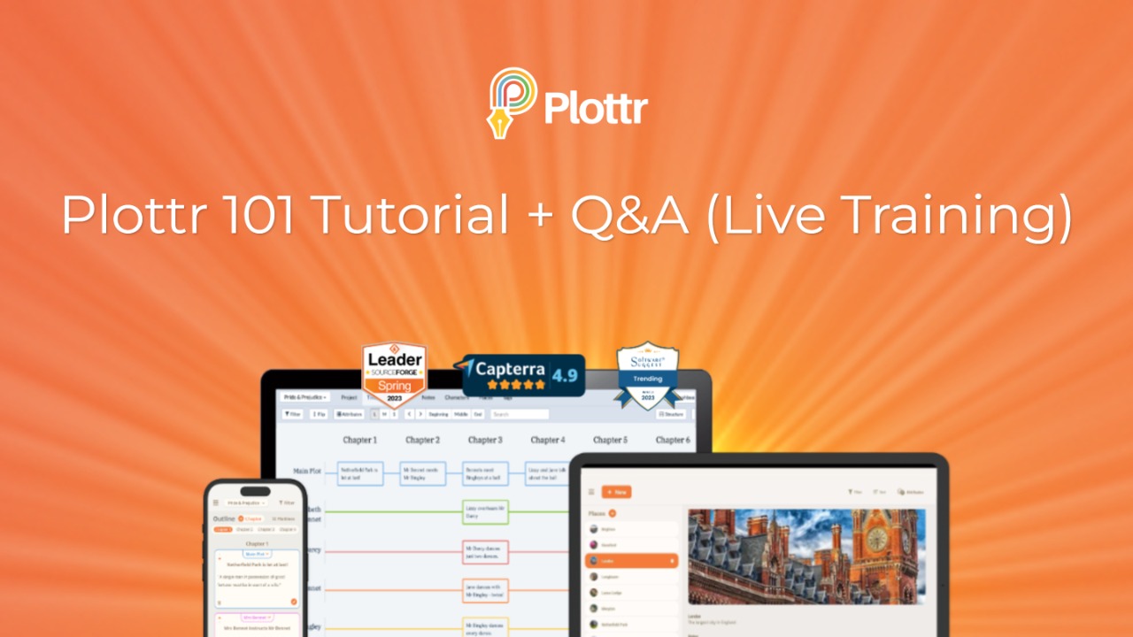 Plottr 101 tutorial q a live training 