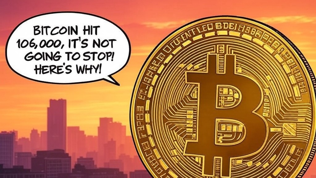 "BITCOIN HIT 106,000, IT'S NOT GOING TO STOP!! HERE'S WHY!"