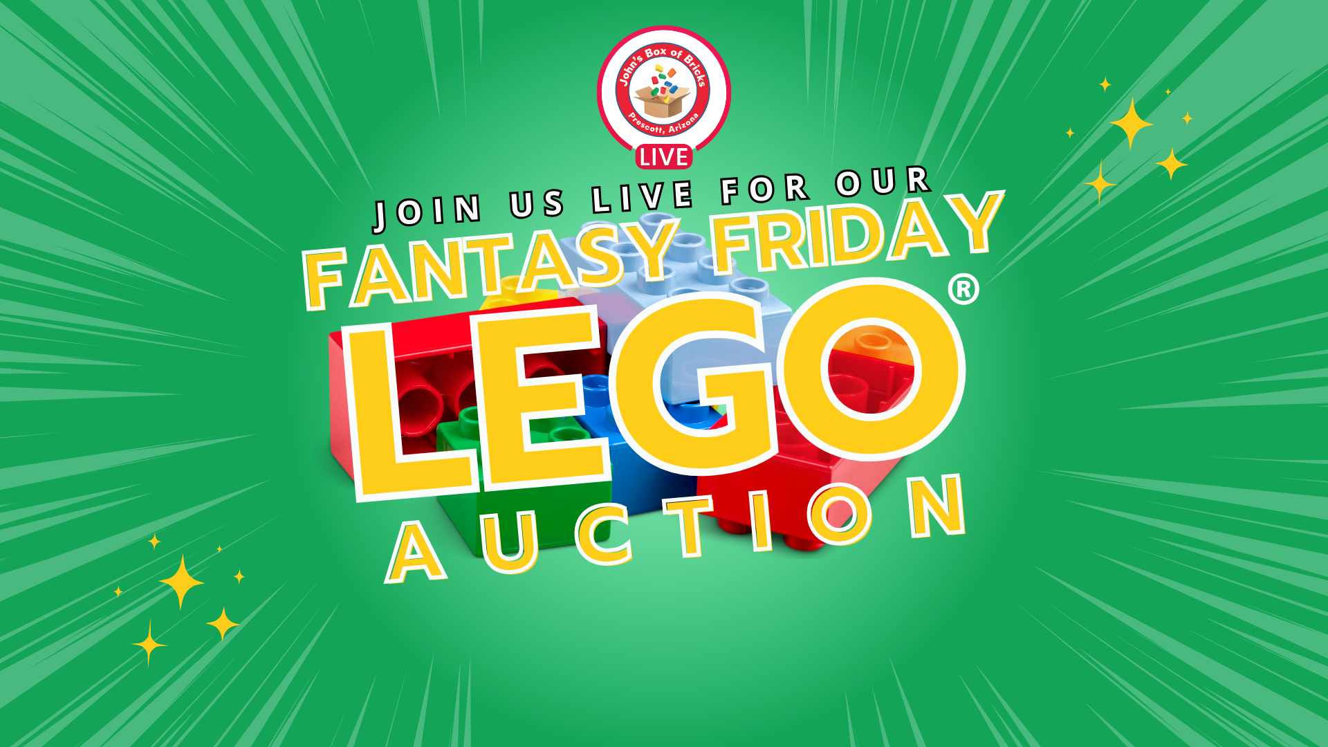 Fantasy Friday Live LEGO Auction Friday March 14th At 5 15 PM MST Fantasy friday live lego auction friday march 14th at 5 15 pm mst
