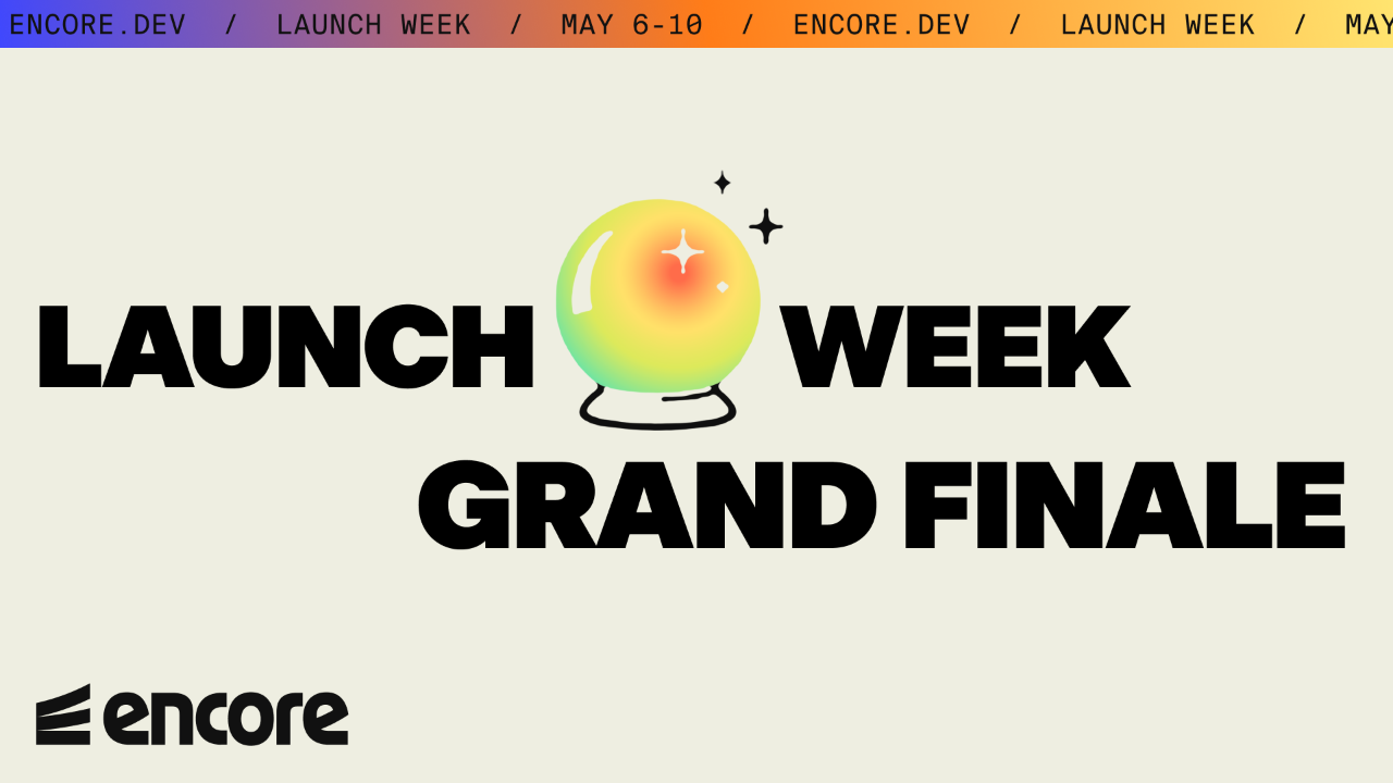 Launch Week Day 5: Something AI + Hackathon Prize Ceremony